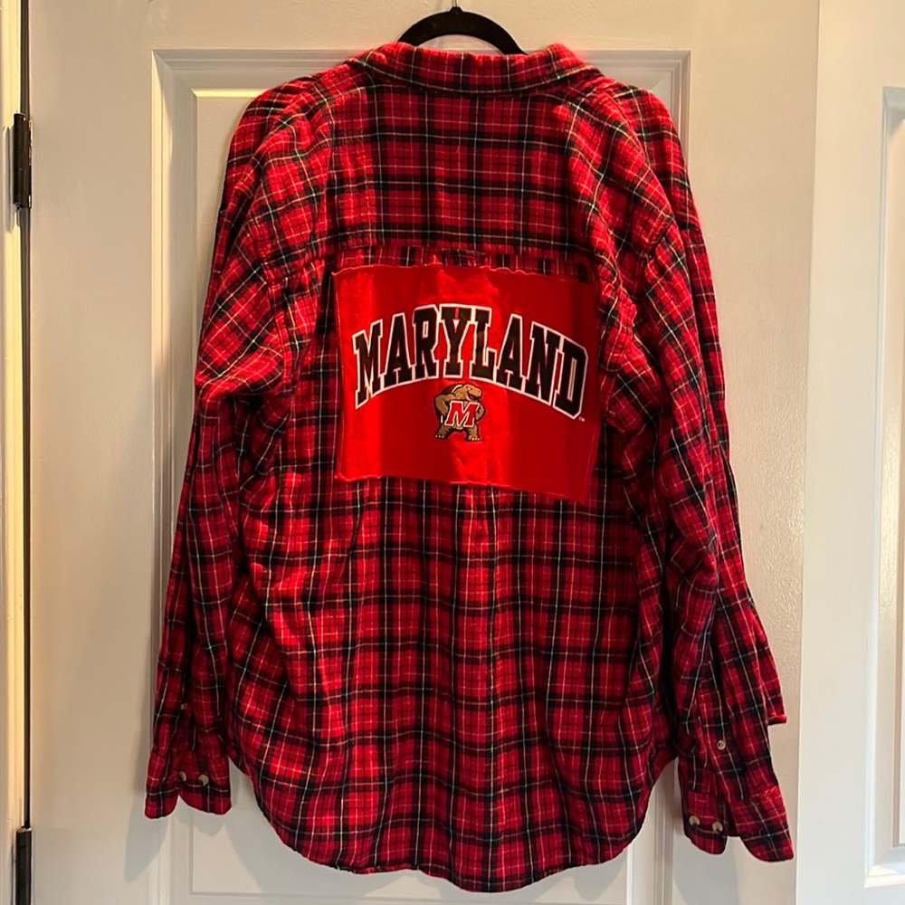 University of Maryland Comfy Flannel Worn Once